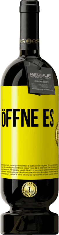 49,95 € | Rotwein Premium Ausgabe MBS® Reserve Öffne es Gelbes Etikett. Anpassbares Etikett Reserve 12 Monate Ernte 2016 Tempranillo