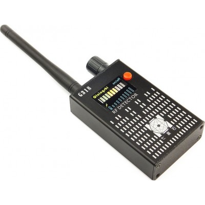 Professional GPS Tracker detector. Anti-theft detector. Hidden voice recorder detector. Wireless camera detector