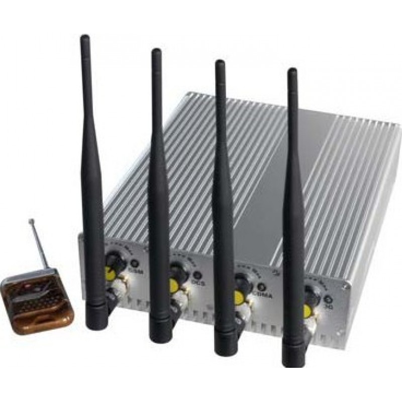 Bloqueadores de Teléfono Móvil 4 antenas. Potente bloqueador de señal GSM