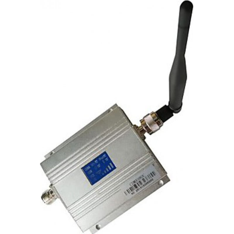 85,95 € Free Shipping | Signal Boosters Cell phone signal booster. Amplifier and YaGi antenna Kit. LCD Display CDMA