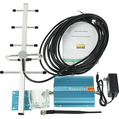 85,95 € Free Shipping | Signal Boosters 60dB Gain cell phone signal booster. Amplifier kit GSM 500m2