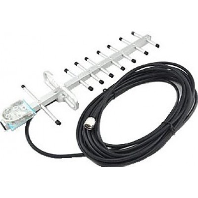 73,95 € Free Shipping | Signal Boosters Mobile phone signal booster. Repeater and Yagi antenna kit. 10m cable. LCD Display CDMA