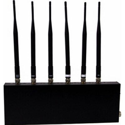Handy-Störsender Desktop-Signalblocker. 6 Antennen Desktop