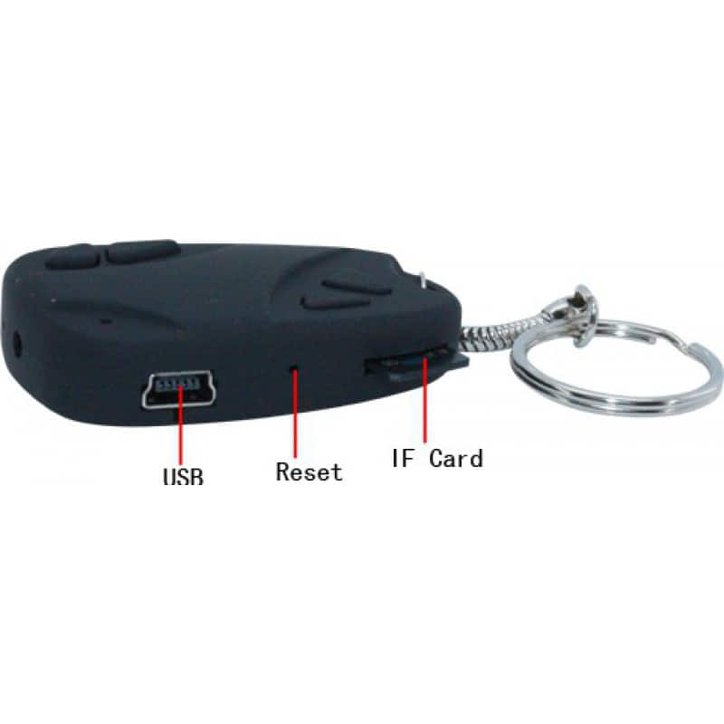 7,95 € Free Shipping | Car Key Hidden Cameras Digital video recorder spy camera. Keychain car remote style. High definition