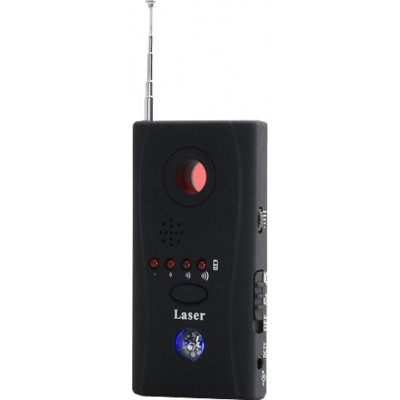 31,95 € Envío gratis | Detectores de Señal Señal inalámbrica y detector de lente de cámara espía. Dispositivo antiespía de protección de privacidad
