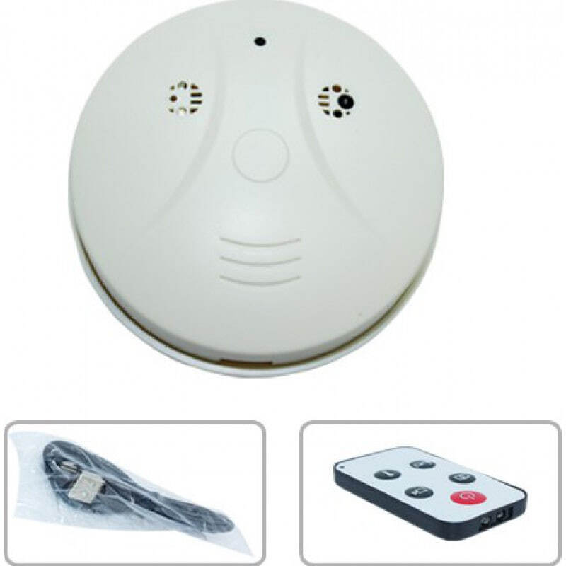 36,95 € Free Shipping | Other Hidden Cameras Spy smoke detector. Hidden camera. Digital video recorder (DVR). Waterproof