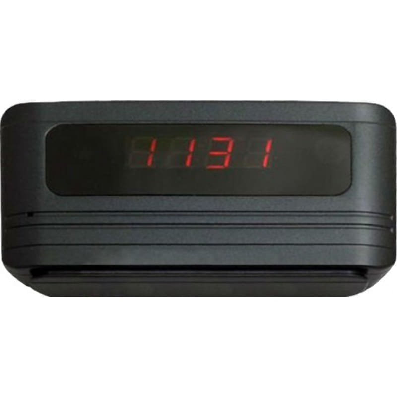 52,95 € Бесплатная доставка | Шпионские часы Многофункциональный будильник. Определение движения. Шпион скрытой камары. Цифровой видеорегистратор (DVR). черный 720P HD