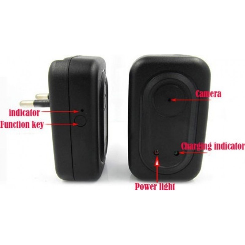 Other Hidden Cameras Mini adaptor charger with spy camera. Digital video recorder (DVR). Hidden camera 720P HD