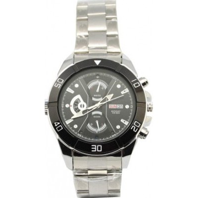 Pinhole spy watch camera. Digital video recroder (DVR). Automatic IR Night vision. TF Card slot 720P HD