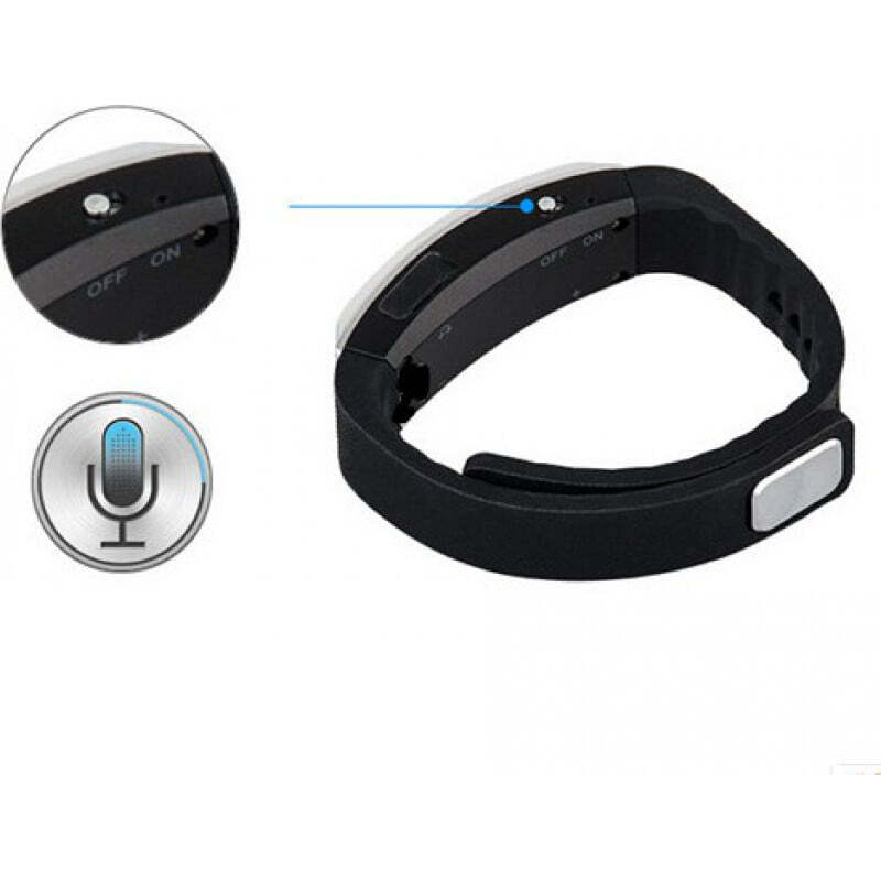 Signal Detectors Multifunctional MP3 and smart voice recorder bracelet 16 Gb