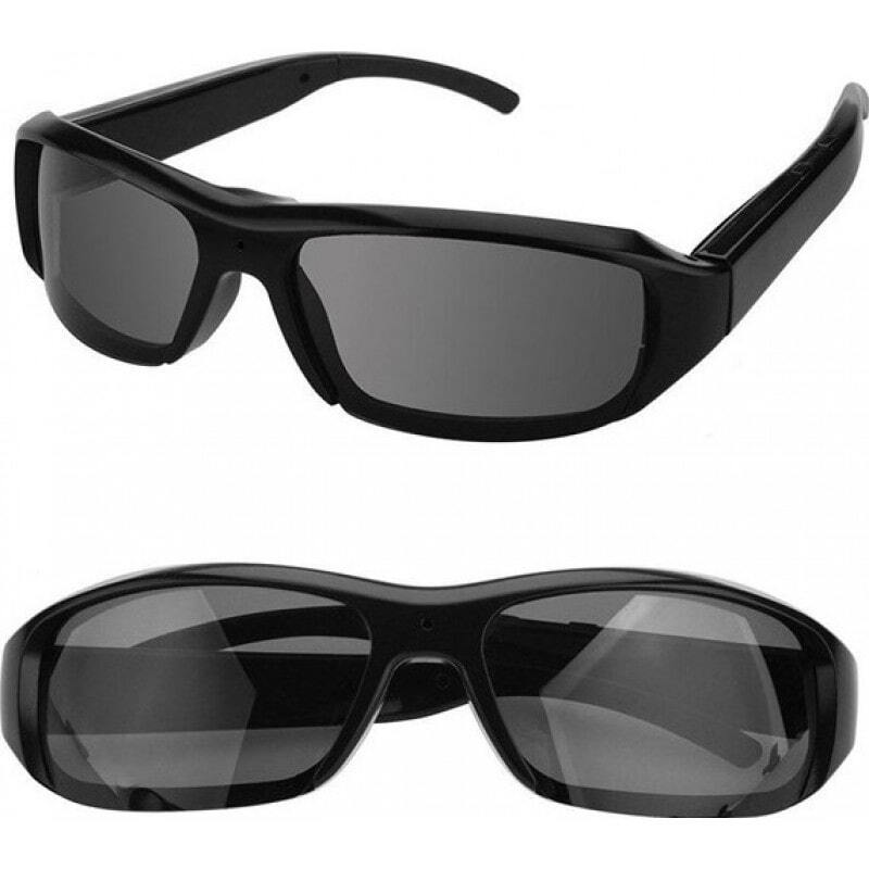 49,95 € Бесплатная доставка | Шпионские очки Солнцезащитные очки скрытой шпионской камеры. Мини Цифровой видеорегистратор (DVR). Аудио / Видео рекордер. Черная линза. Шпионс 1080P Full HD