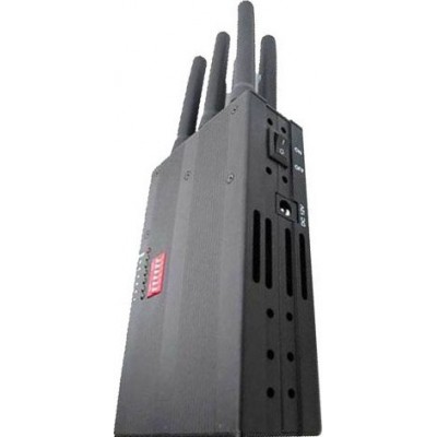 Bloqueur de signal portable avec batterie haute capacité GPS