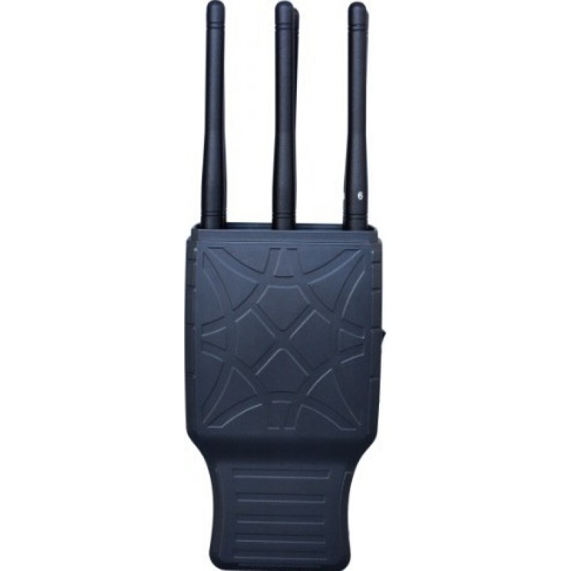 127,95 € Free Shipping | Cell Phone Jammers 6 Bands. Handheld signal blocker with nylon case GPS GSM Handheld