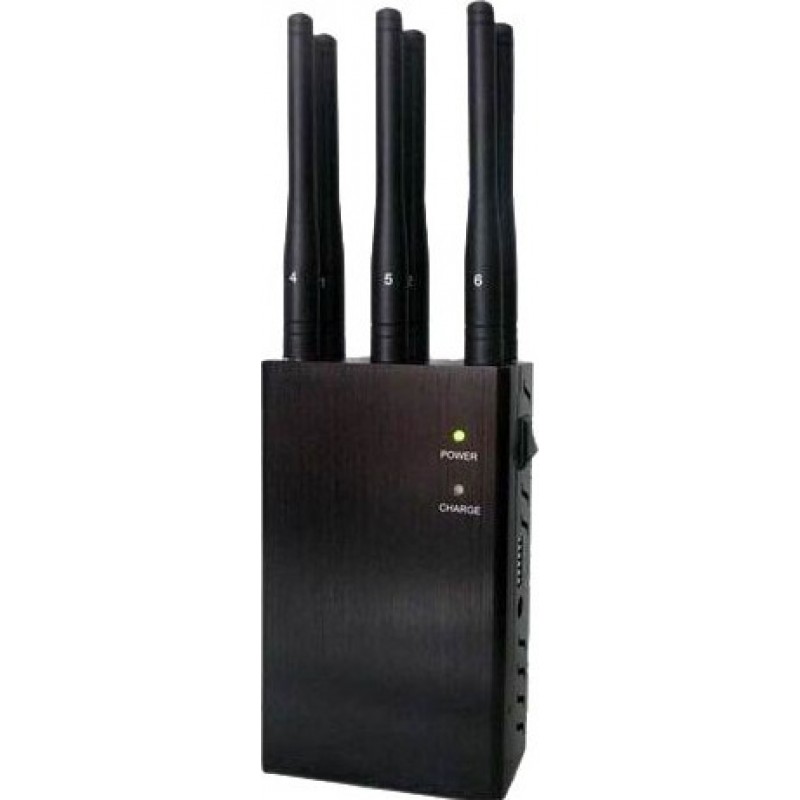 97,95 € Free Shipping | Cell Phone Jammers 6 Antennas. Portable signal blocker Cell phone GSM Portable