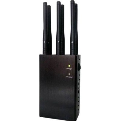 6 antennes. Bloqueur de signal sélectionnable et portable GPS