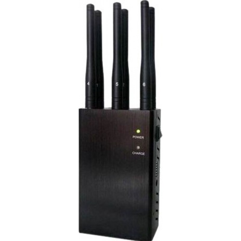 97,95 € Free Shipping | Cell Phone Jammers 6 Antennas. Selectable and portable signal blocker GPS 3G Portable