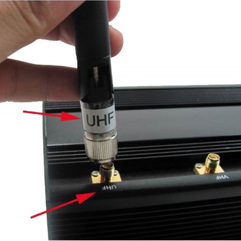 114,95 € Free Shipping | Cell Phone Jammers High power signal blocker. 6 Antennas Cell phone 3G