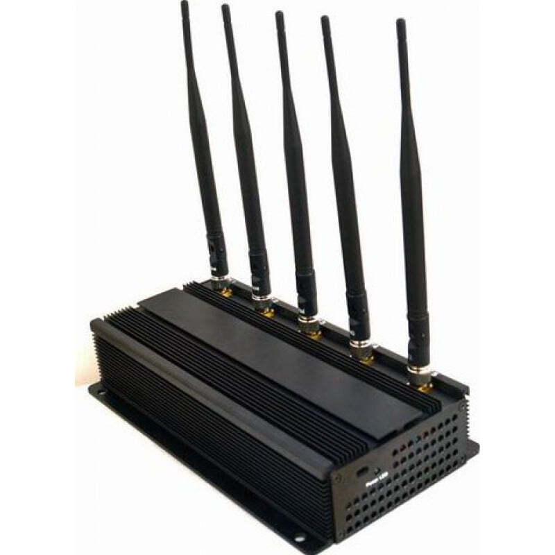 491,95 € Free Shipping | WiFi Jammers 5W Powerful signal blocker WiFi 5.8G