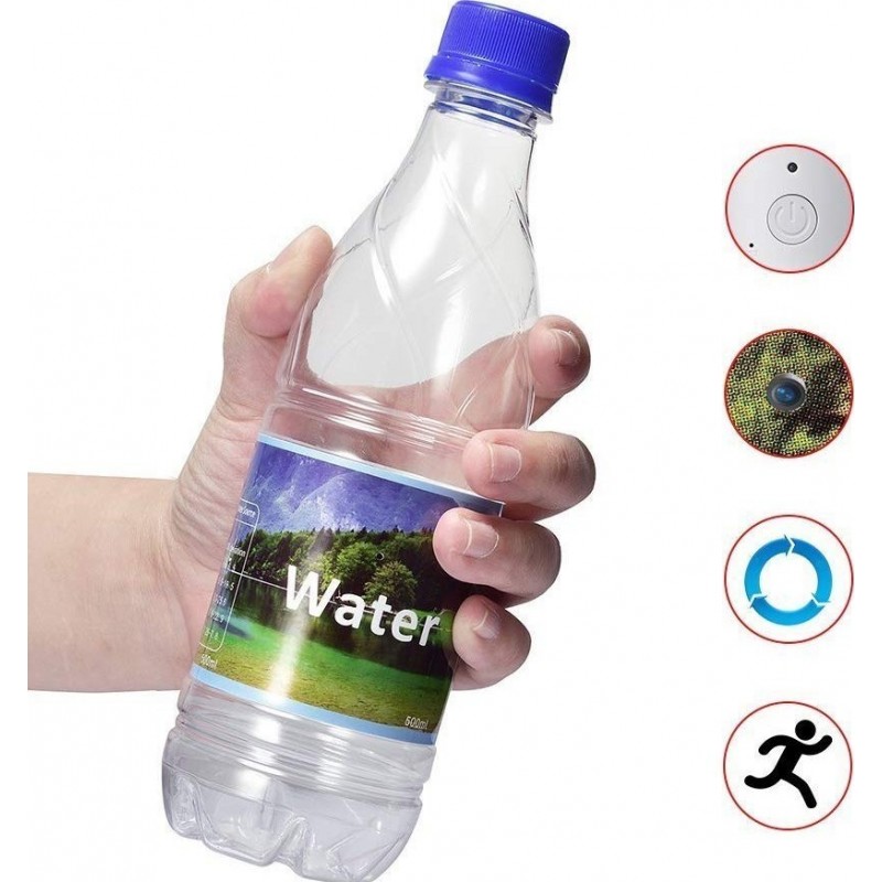 22,95 € Free Shipping | Other Hidden Cameras Water bottle hidden camera. 16GB. 1080P. Camera recorder. Motion detection. Loop recording