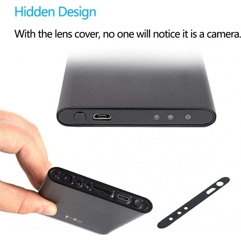 19,95 € Free Shipping | Other Hidden Cameras Portable Power Bank with Hidden Camera. 1080P. 5000mAh. Long Time Recording. No WiFi Needed