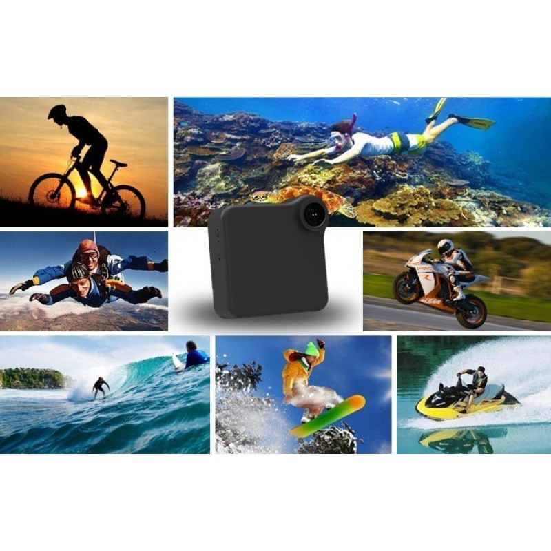 62,95 € Free Shipping | Other Hidden Cameras Mini HD Action Cam. Bike Camera. Wireless. DV DVR. Video and Voice. Motion Sensor. Loop Recorder. MP4 H.264
