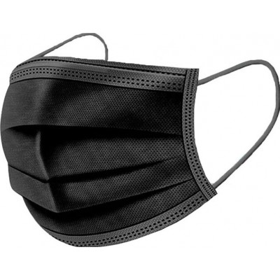 159,95 € 送料無料 | 1000個入りボックス 呼吸保護マスク 使い捨てフェイシャルサニタリーマスク。呼吸保護。 3層フィルターで通気性