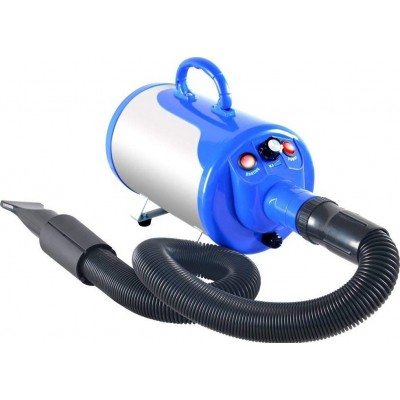 159,99 € Envío gratis | Accesorios para coche Secador de pelo para mascotas. Perro. Aseo. Soplador. Calentador. Azul. 3.2 HP