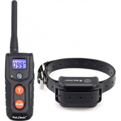 64,99 € Envío gratis | Collar de adiestramiento Collar de entrenamiento para perros con control remoto. 100% a prueba de agua. Rango de 1000 yardas