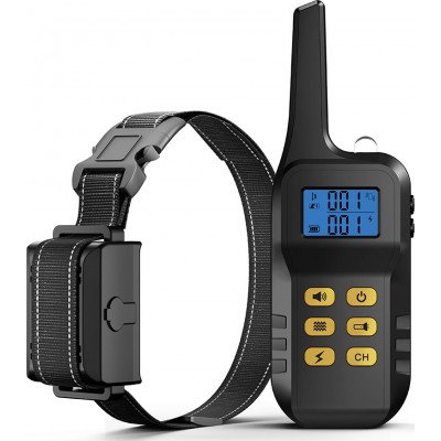 2 in 1. Dog training collar. Remote control. Anti-bark dog collar. Light and sound mode