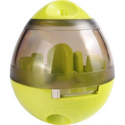 Interactive pet food ball with food dispenser ball. Small dogs and cats