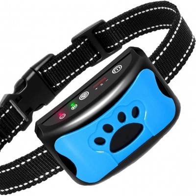 38,99 € Envoi gratuit | Collier anti-aboiement Collier de dressage anti-aboiements pour chiens. Rechargeable Son, vibration et décharge statique