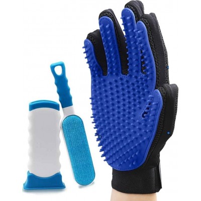 19,99 € Envio grátis | Banheiras e sanitas Luva para pêlos de animais domésticos. Autolimpante. Remova os pelos de animais de estimação de roupas e carros