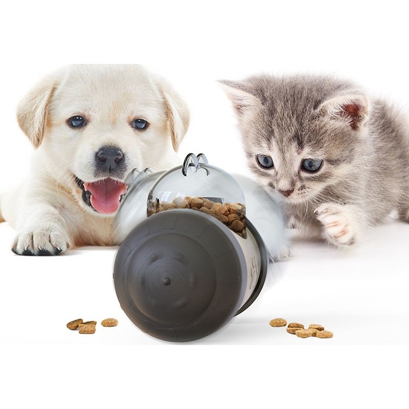 29,99 € Free Shipping | Pet Bowls, Feeders & Waterers Interactive food treat ball bowl for pets. Automatic feeding. Leaking food tumbler