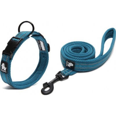 18,99 € Envoi gratuit | Boîte de 2 unités Très grand (XL) Colliers Collier pour chien réglable en nylon. Rembourré. Col réfléchissant