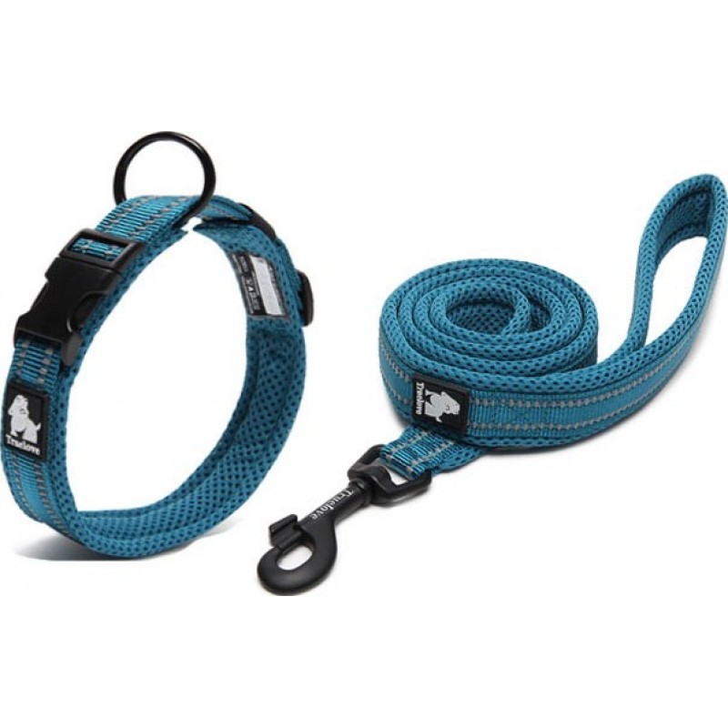 29,99 € Envoi gratuit | Boîte de 2 unités Très grand (XL) Colliers Collier pour chien réglable en nylon. Rembourré. Col réfléchissant