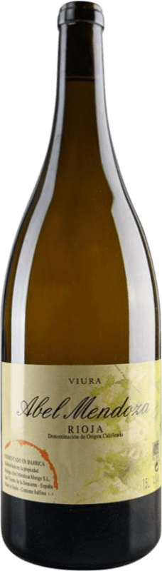 82,95 € | Vino Blanco Abel Mendoza D.O.Ca. Rioja La Rioja España Viura Botella Magnum 1,5 L