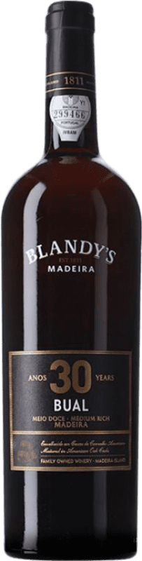 214,95 € | Fortified Wine Blandy's Madeira I.G. Madeira Madeira Portugal Boal 30 Years 75 cl
