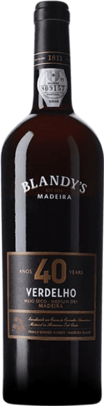 415,95 € | Vin Fortifié Blandy's Madeira I.G. Madeira Madère Portugal Verdejo 40 Ans 75 cl