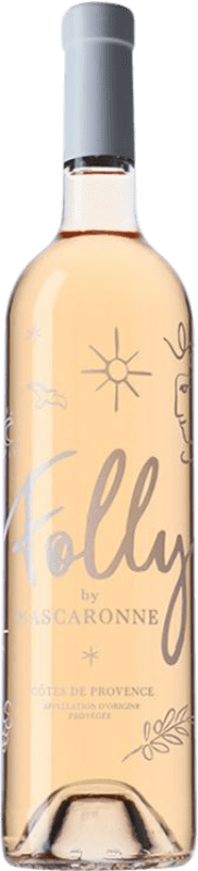 Envío gratis | Vino Rosado Château La Mascaronne Folly Rosé — Rosado A.O.C. Côtes de Provence Provence Francia 75 cl