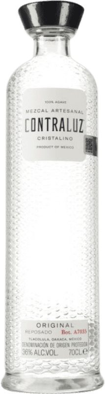 Envío gratis | Mezcal Contraluz Cristalino Oaxaca México 70 cl