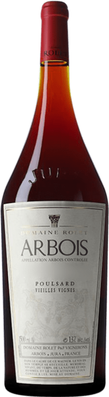 Free Shipping | Red Wine Domaine Rolet 1998 A.O.C. Arbois Jura France Poulsard Magnum Bottle 1,5 L