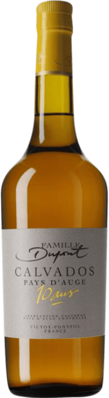 115,95 € Envío gratis | Calvados Domaine Dupont Plus I.G.P. Calvados Pays d'Auge 10 Años