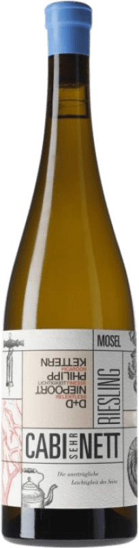 Envoi gratuit | Vin Blanc FIO Cabisehrnett V.D.P. Mosel-Saar-Ruwer Mosel Allemagne Riesling 75 cl