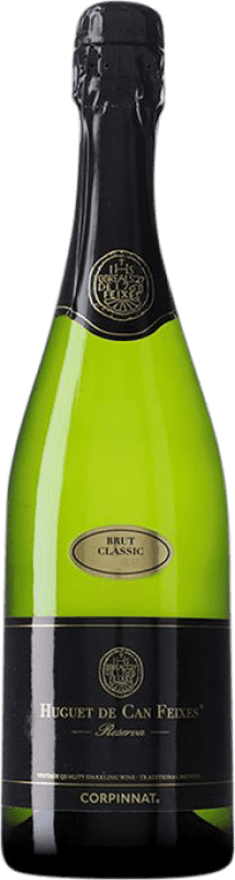 22,95 € | Vin Mousseux Blanc Huguet de Can Feixes Brut Corpinnat Catalogne Espagne 75 cl