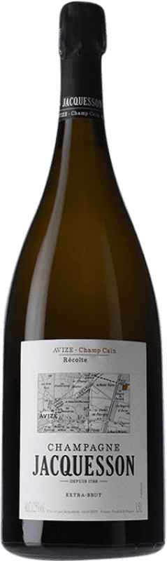 Envoi gratuit | Vin Mousseux Blanc Jacquesson Avize Cham Caïn A.O.C. Champagne Champagne France Bouteille Magnum 1,5 L