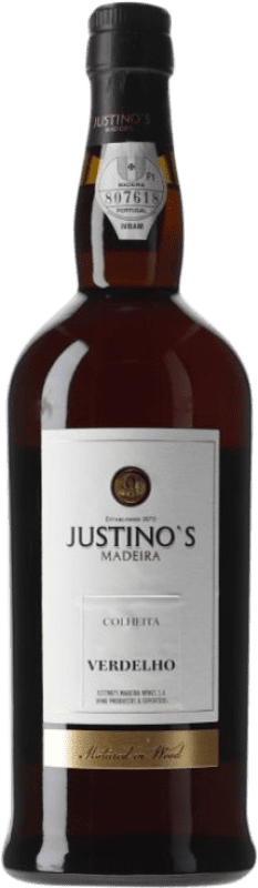Бесплатная доставка | Белое вино Justino's Madeira Colheita 1997 I.G. Madeira мадера Португалия Verdejo — Вердехо 75 cl