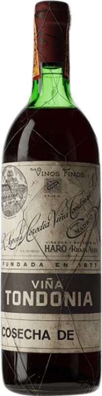 551,95 € Spedizione Gratuita | Vino Rosso López de Heredia Gran Riserva 1970 D.O.Ca. Rioja