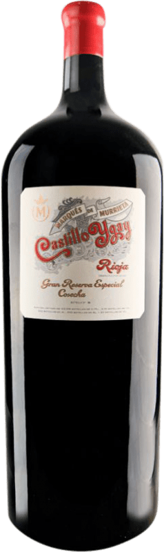 10 413,95 € | 赤ワイン Marqués de Murrieta Castillo Ygay グラン・レセルバ D.O.Ca. Rioja ラ・リオハ スペイン Tempranillo — テンプラニーリョ, Mazuelo — マスエロ バルタザールボトル 12 L