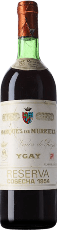 Free Shipping | Red Wine Marqués de Murrieta Ygay Reserve — Aged 1954 D.O.Ca. Rioja The Rioja Spain Tempranillo, Mazuelo 75 cl