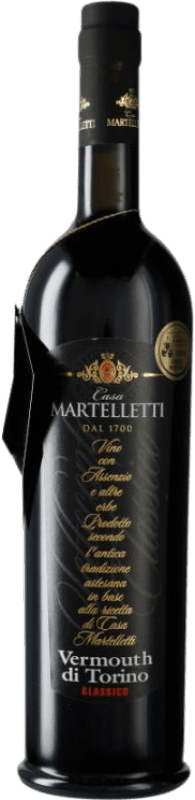 Бесплатная доставка | Вермут Martelleti Классический, Rosso — Красный Италия 75 cl